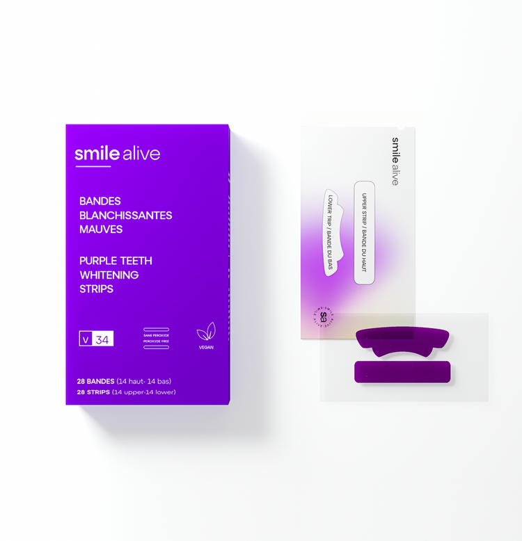 Smile Alive- Purple Whitening Strips